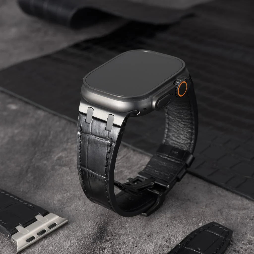 Bamboo Leather For Apple Watch