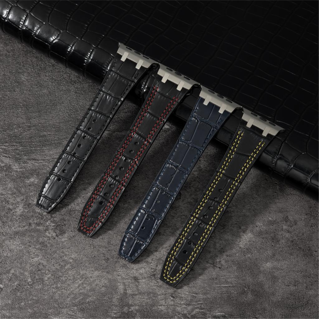 Bamboo Leather For Apple Watch