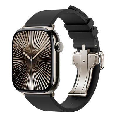 Skin Feel Fluororubber Apple Watch Band