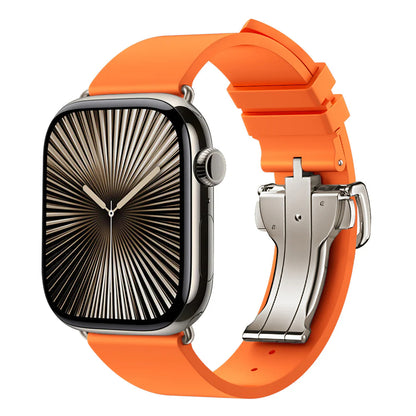 Skin Feel Fluororubber Apple Watch Band