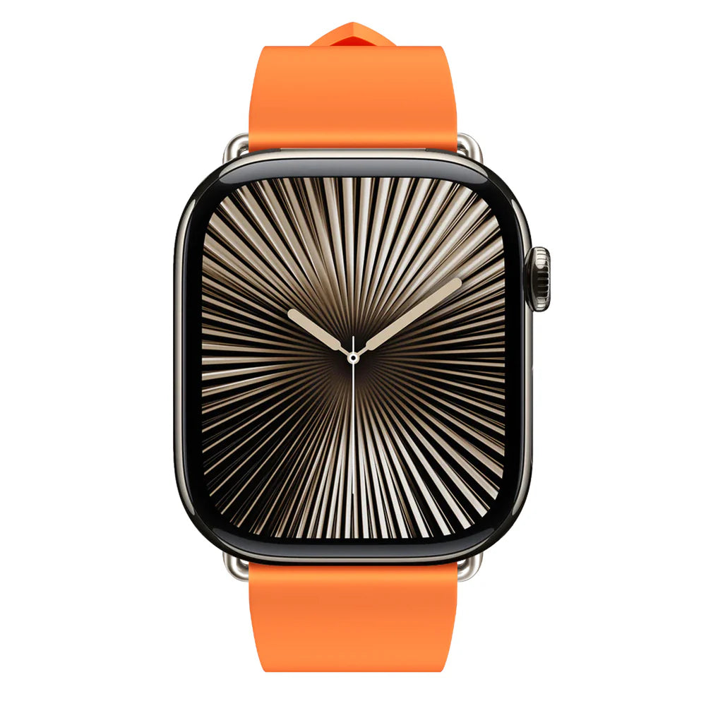 Skin Feel Fluororubber Apple Watch Band