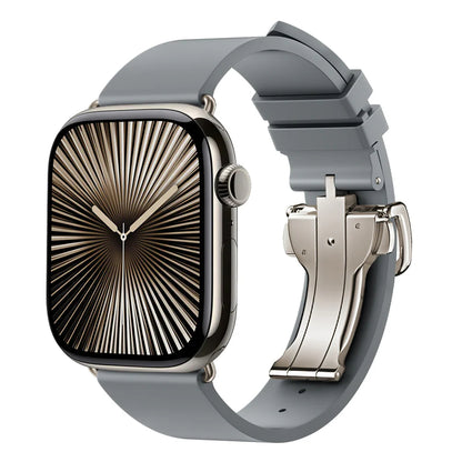 Skin Feel Fluororubber Apple Watch Band