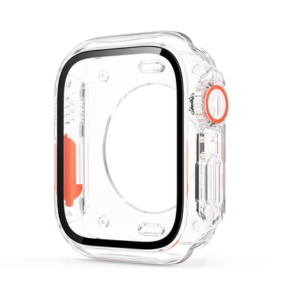 360° All-inclusive Protective case + tempered film For Apple Watch S1-10