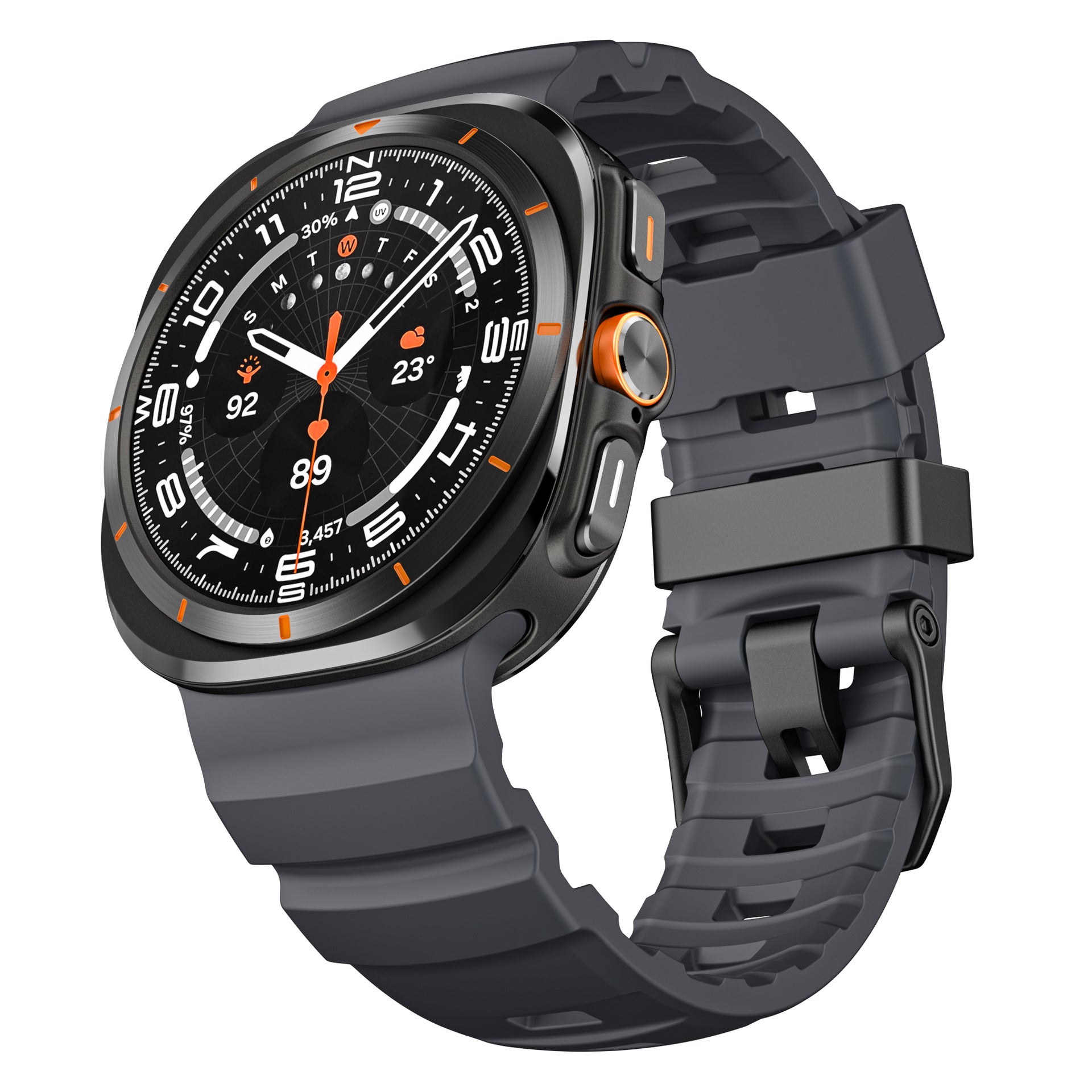 Titan Sport Silicone Band For Samsung Galaxy Watch Ultra/Watch 8
