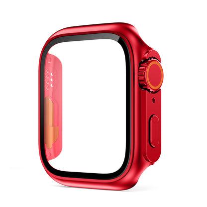 Ultra-thin & Waterproof Apple Watch Case with Tempered Glass Film