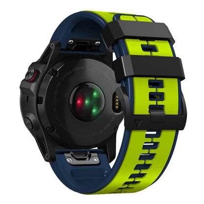 Soft Silicone Strap for Garmin Fenix 8/7X/Fenix 6X 5X