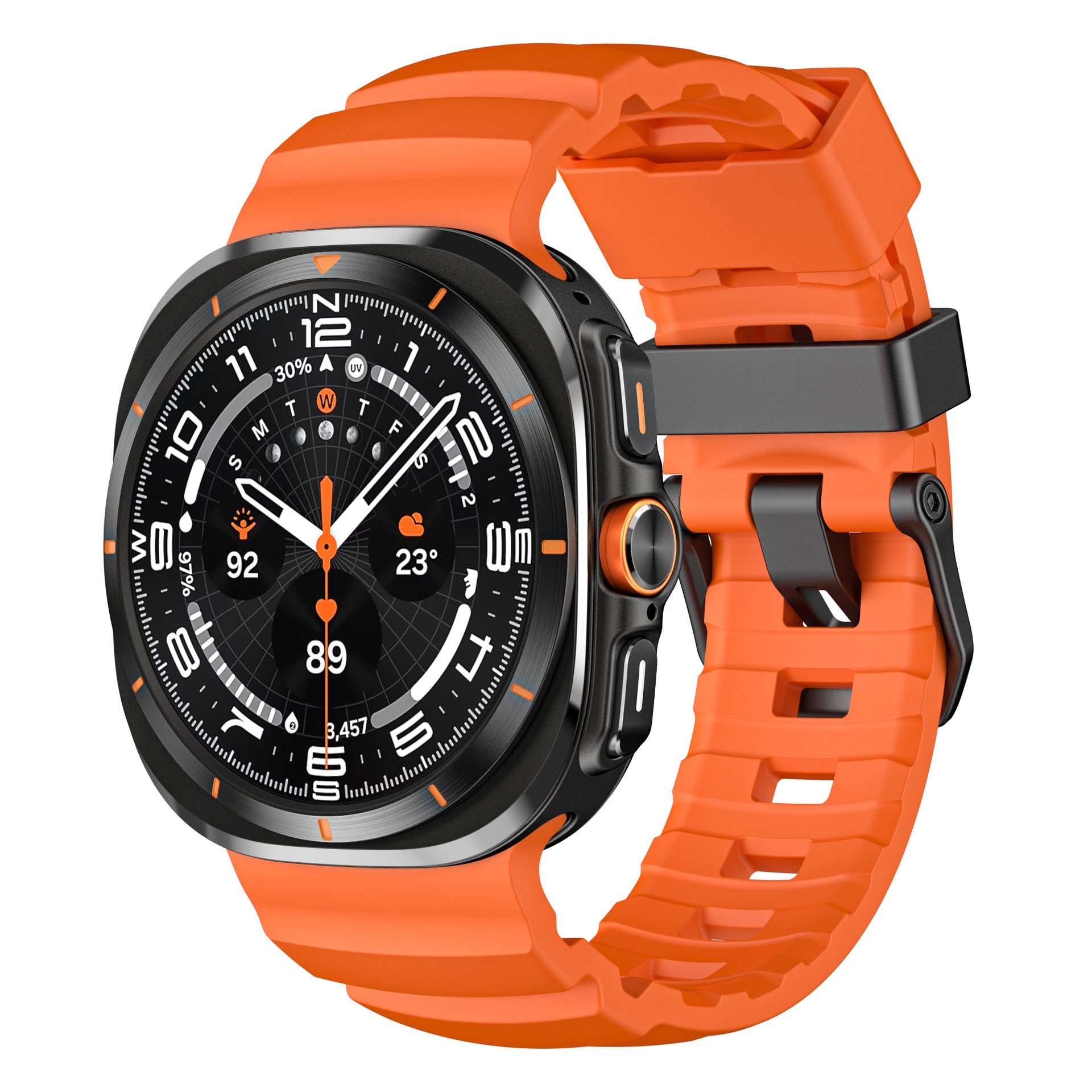 Titan Sport Silicone Band For Samsung Galaxy Watch Ultra/Watch 8