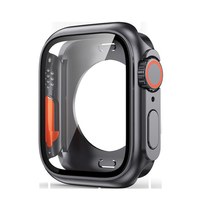 360° All-inclusive Protective case + tempered film For Apple Watch S1-10