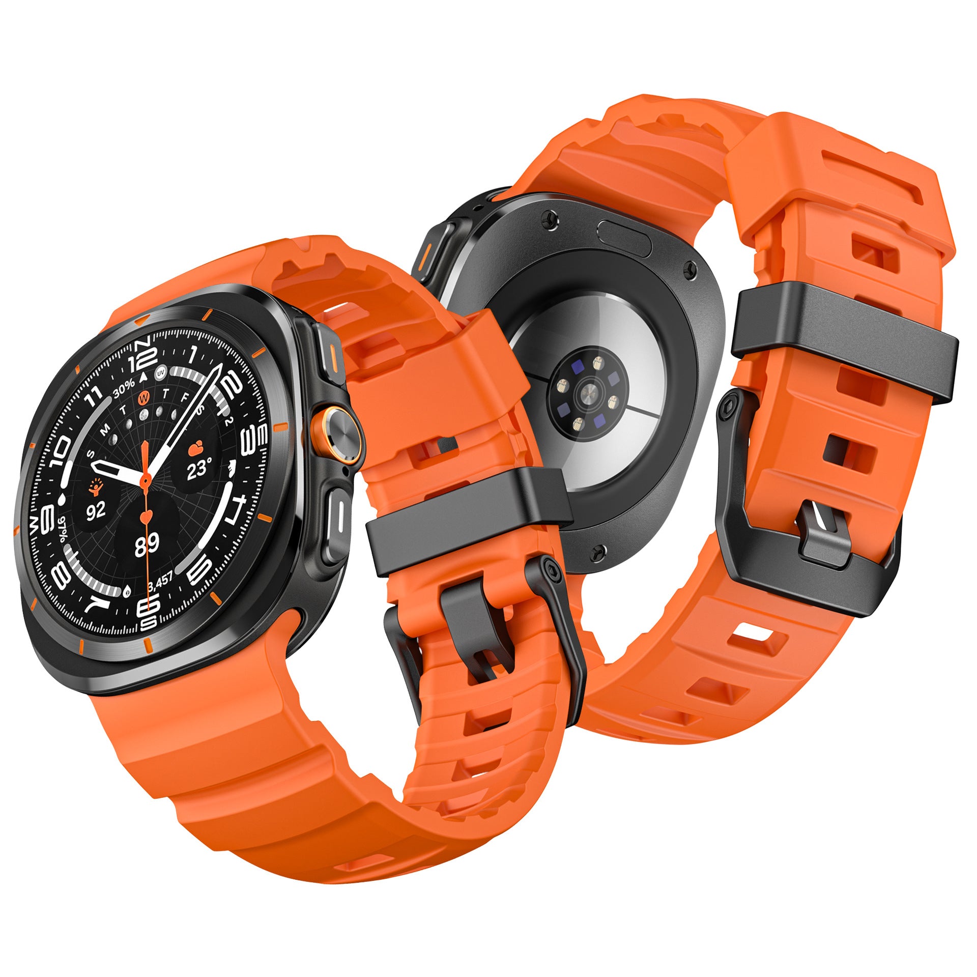 Titan Sport Silicone Band For Samsung Galaxy Watch Ultra/Watch 8