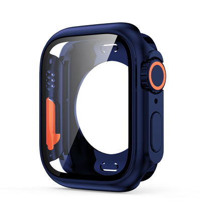 360° All-inclusive Protective case + tempered film For Apple Watch S1-10