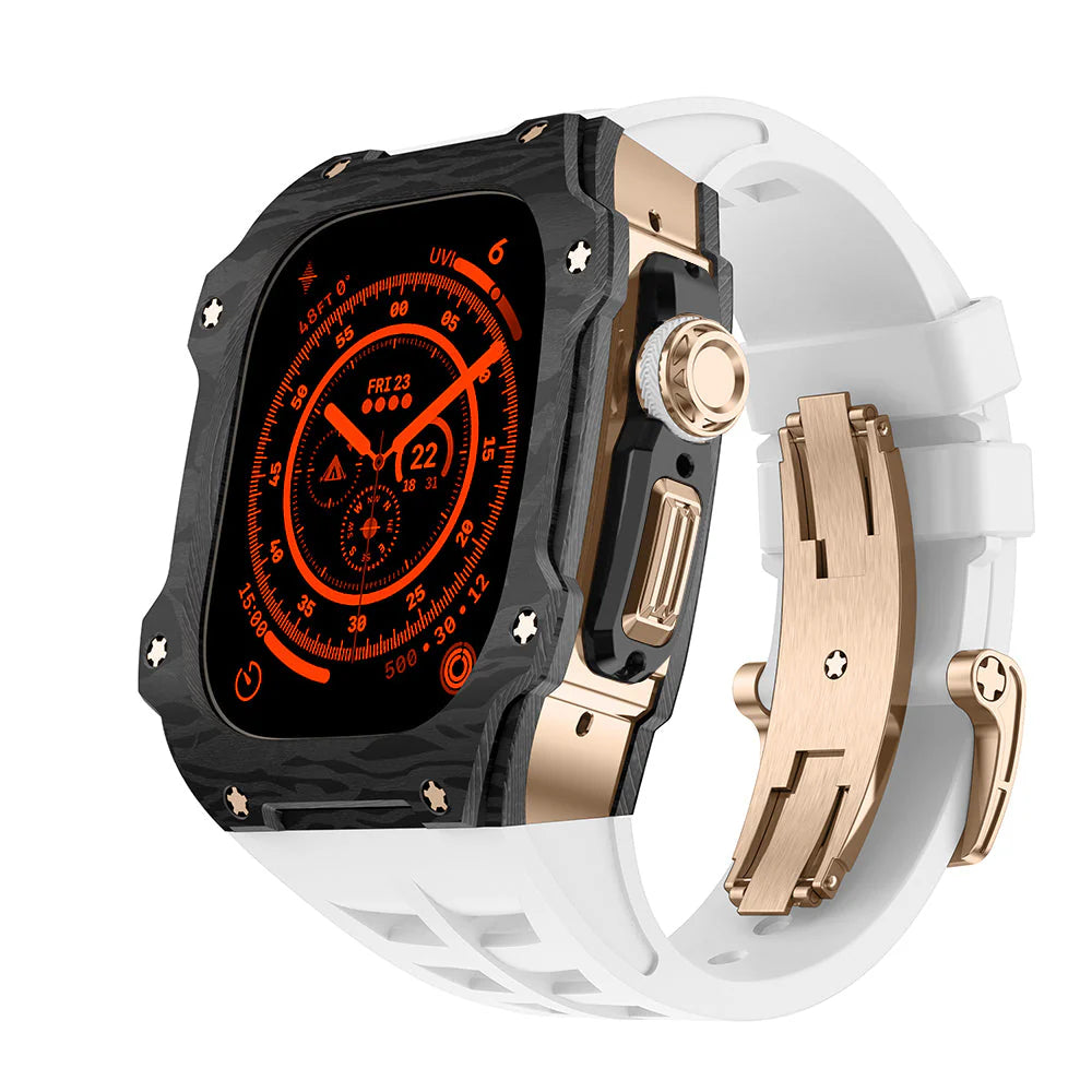 Vanguard Carbon Fiber Apple Watch Ultra - Black Case
