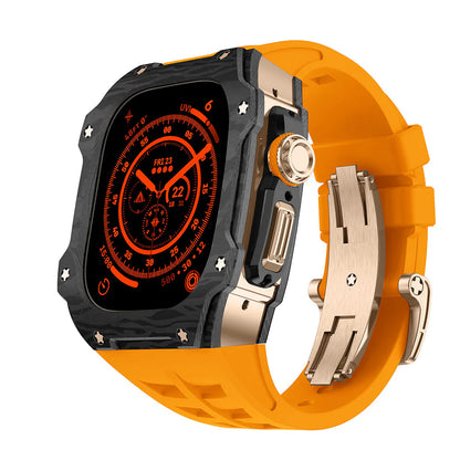 Vanguard Carbon Fiber Apple Watch Ultra - Black Case