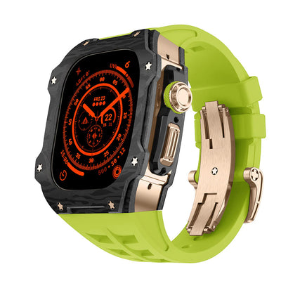 Vanguard Carbon Fiber Apple Watch Ultra - Black Case