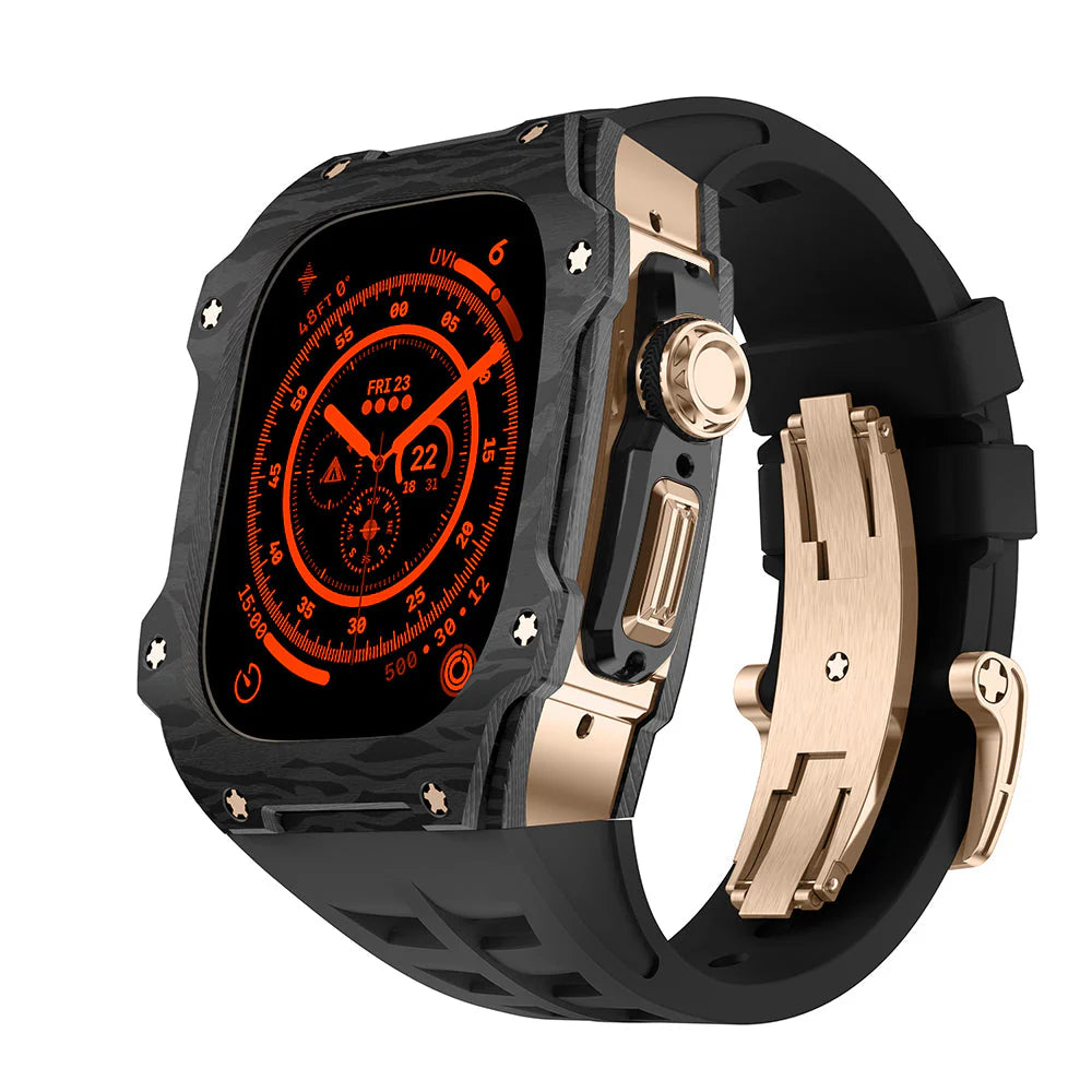 Vanguard Carbon Fiber Apple Watch Ultra - Black Case