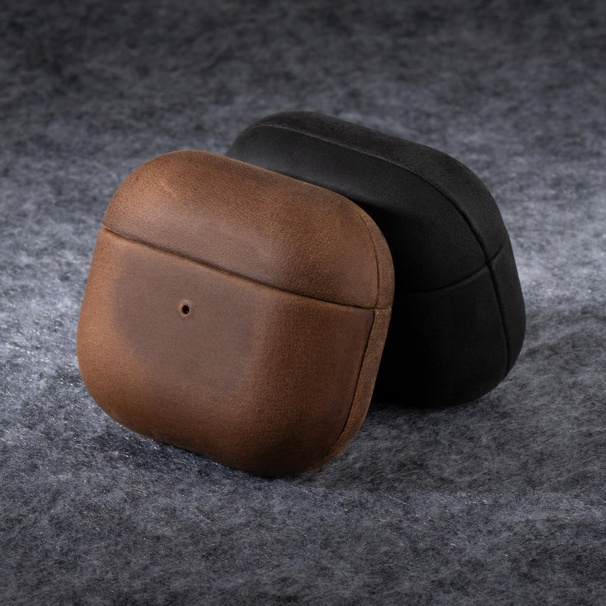 Handmade Crazy Horse Leather AirPods Case