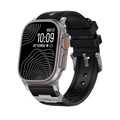 Luminous Shark FKM Rubber Strap for Apple Watch