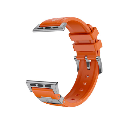 Luminous Shark FKM Rubber Strap for Apple Watch