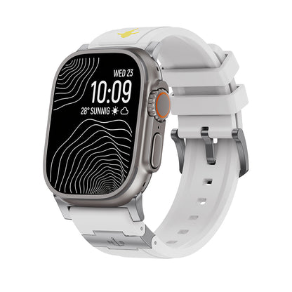 Luminous Shark FKM Rubber Strap for Apple Watch