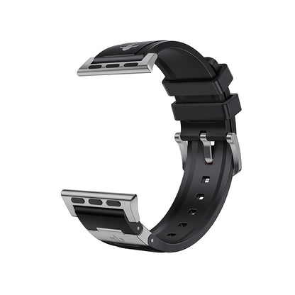 Luminous Shark FKM Rubber Strap for Apple Watch