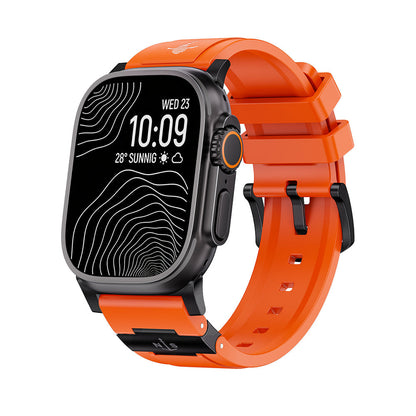 Luminous Shark FKM Rubber Strap for Apple Watch