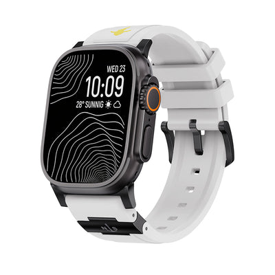 Luminous Shark FKM Rubber Strap for Apple Watch