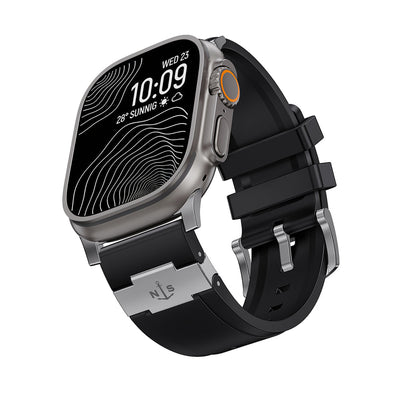 Luminous Shark FKM Rubber Strap for Apple Watch