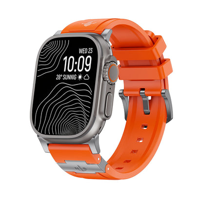 Luminous Shark FKM Rubber Strap for Apple Watch