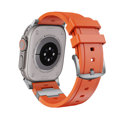 Luminous Shark FKM Rubber Strap for Apple Watch