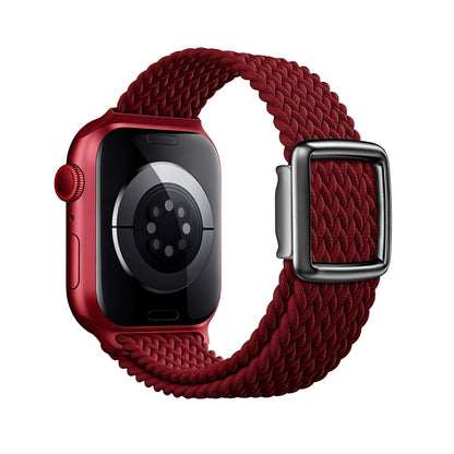 Modern style magnetic clasp breathable nylon strap For Apple Watch
