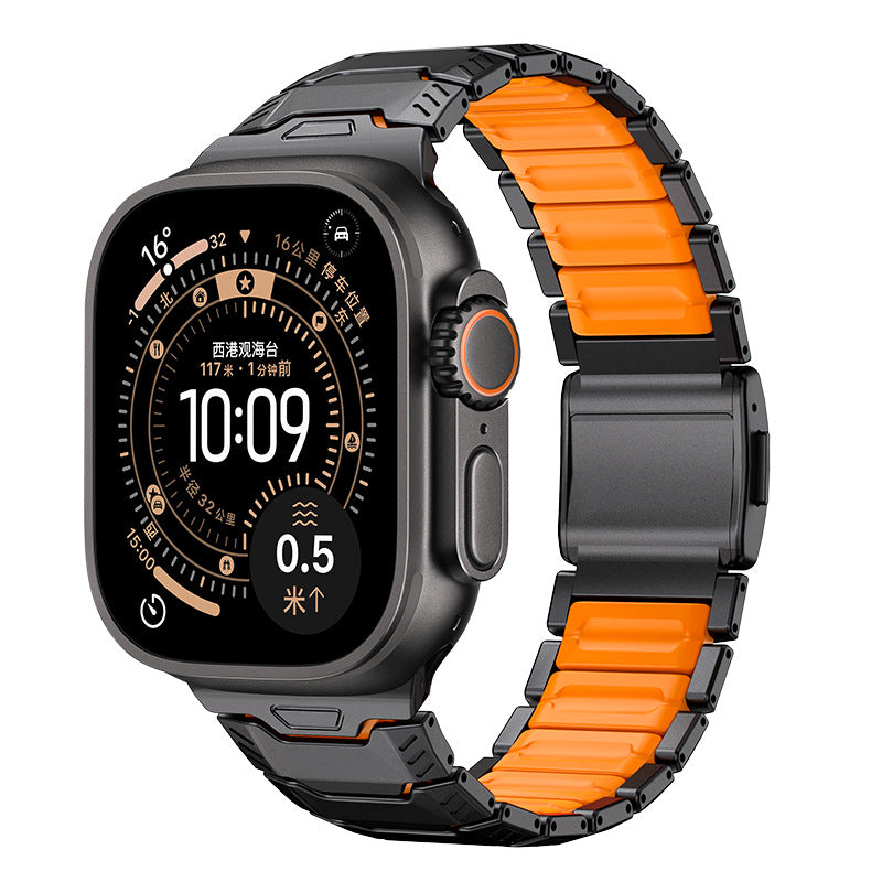Titanium Armor Tactical Watch Strap For Apple Watch