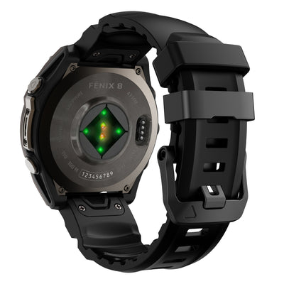 Super Titan Sport Silicone Band For Garmin Fenix 8 7 7X 6