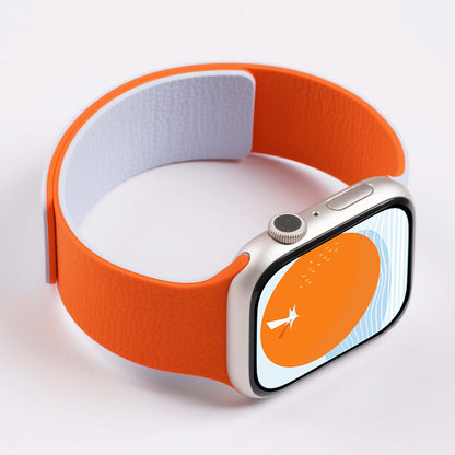 Texture Design-Magnetic Silicone Strap for Apple Watch