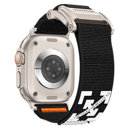 Heavy Duty Cyberpunk Nylon Magnetic Sport Band for Apple Watch