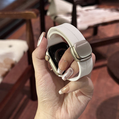 Sports Silicone Magnetic Buckle For Apple Watch