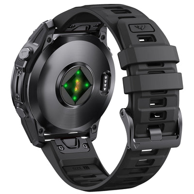 Two Tone Silicone Strap Fit For Garmin