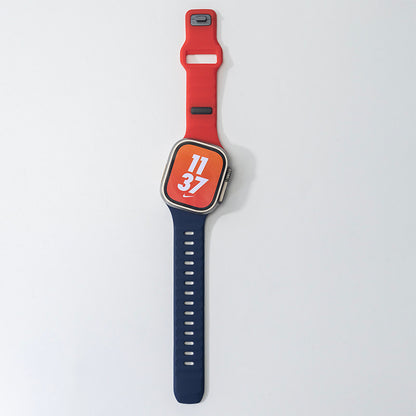 Asymmetric Ridge Design Sport Band For Apple Watch