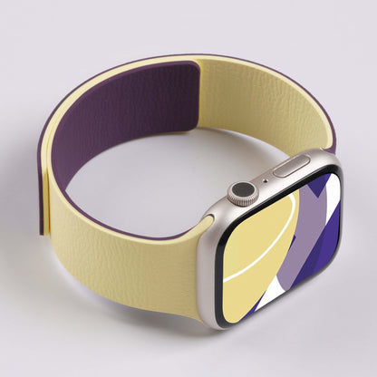 Texture Design-Magnetic Silicone Strap for Apple Watch