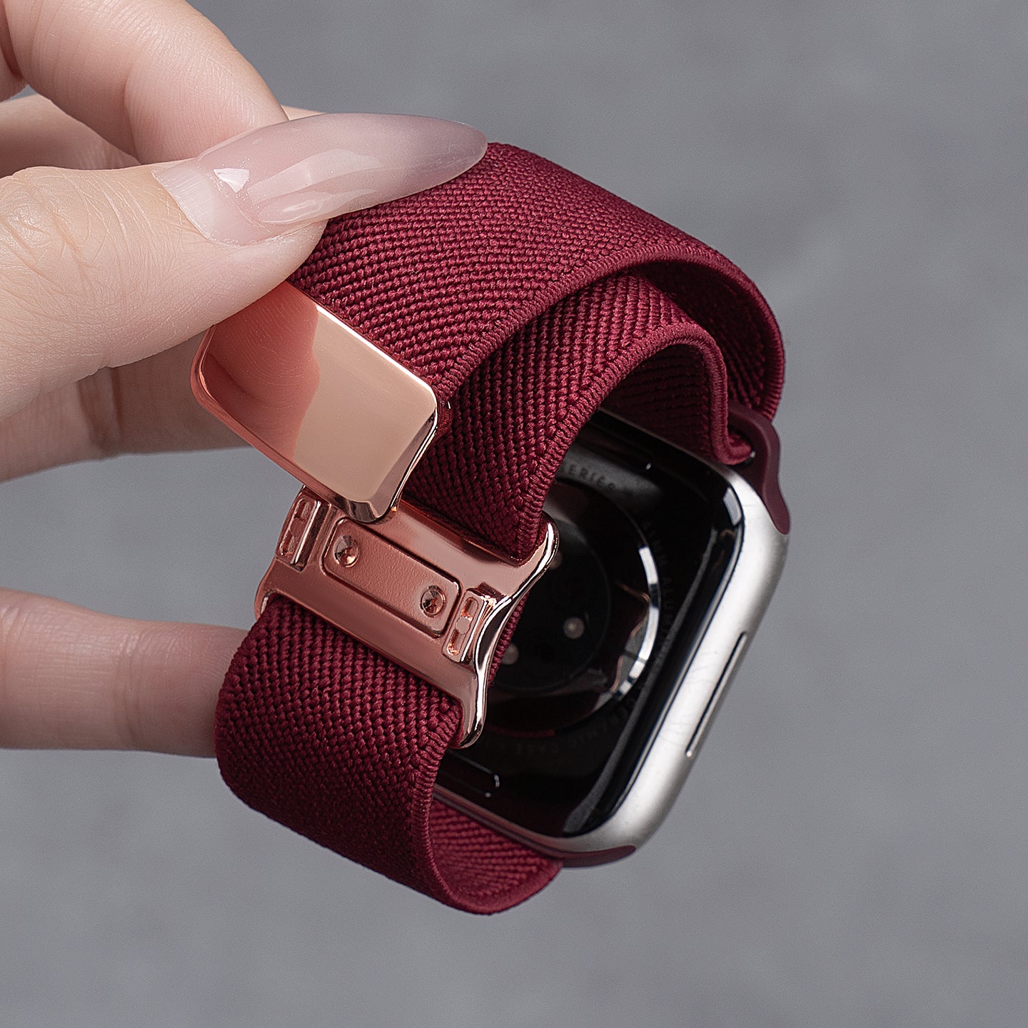 High-elasticity Sport Nylon Strap for Apple Watch