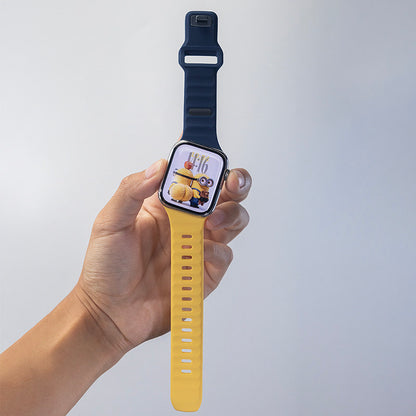 Asymmetric Ridge Design Sport Band For Apple Watch