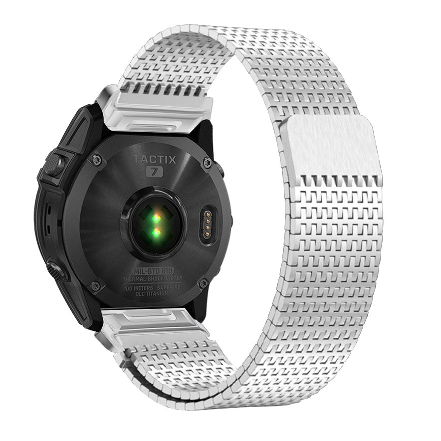 Designer Stainless Steel Magnet Band For Garmin