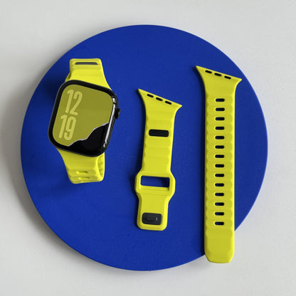 Asymmetric Ridge Design Sport Band For Apple Watch