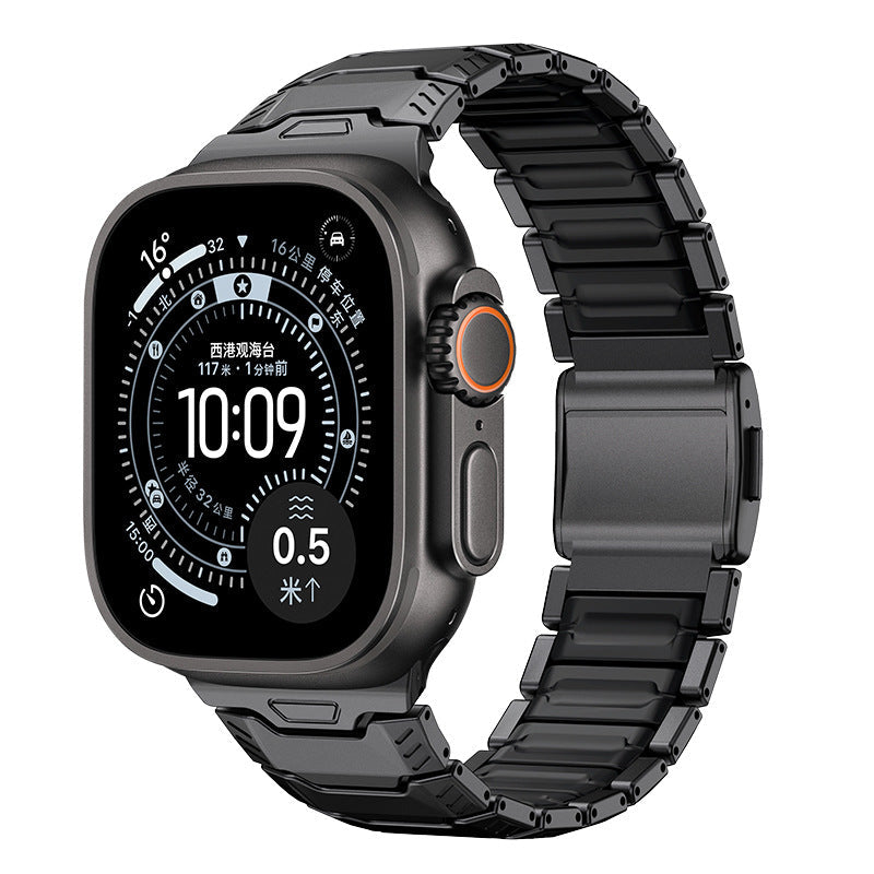 Titanium Armor Tactical Watch Strap For Apple Watch