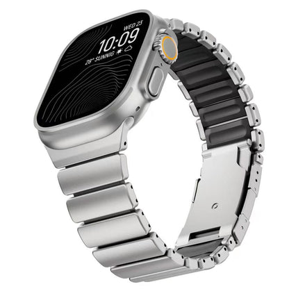Ultra-Titanium +FKM Band Magnetic Clasp for Apple Watch