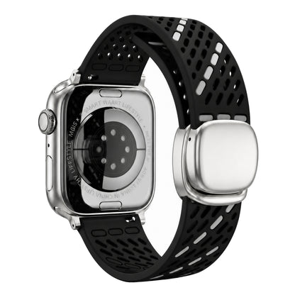 Breathable Magnetic Silicone Band for Apple Watch