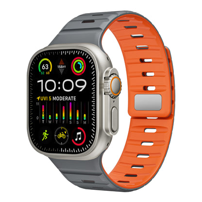 Simple Silicone Magnetic Buckle For Apple Watch