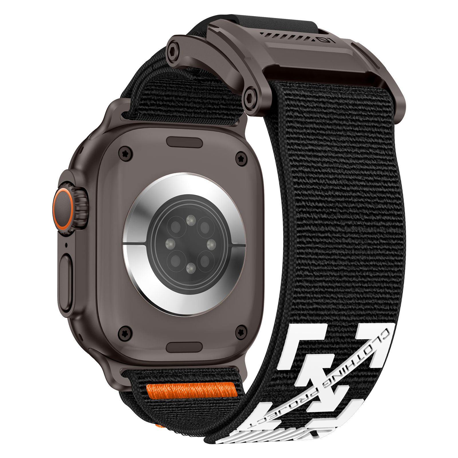 Heavy Duty Cyberpunk Nylon Magnetic Sport Band for Apple Watch