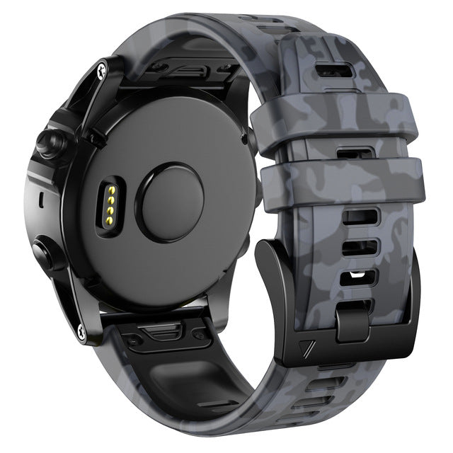Military-Grade Camo Sport Band for Garmin