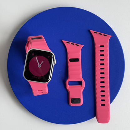 Asymmetric Ridge Design Sport Band For Apple Watch