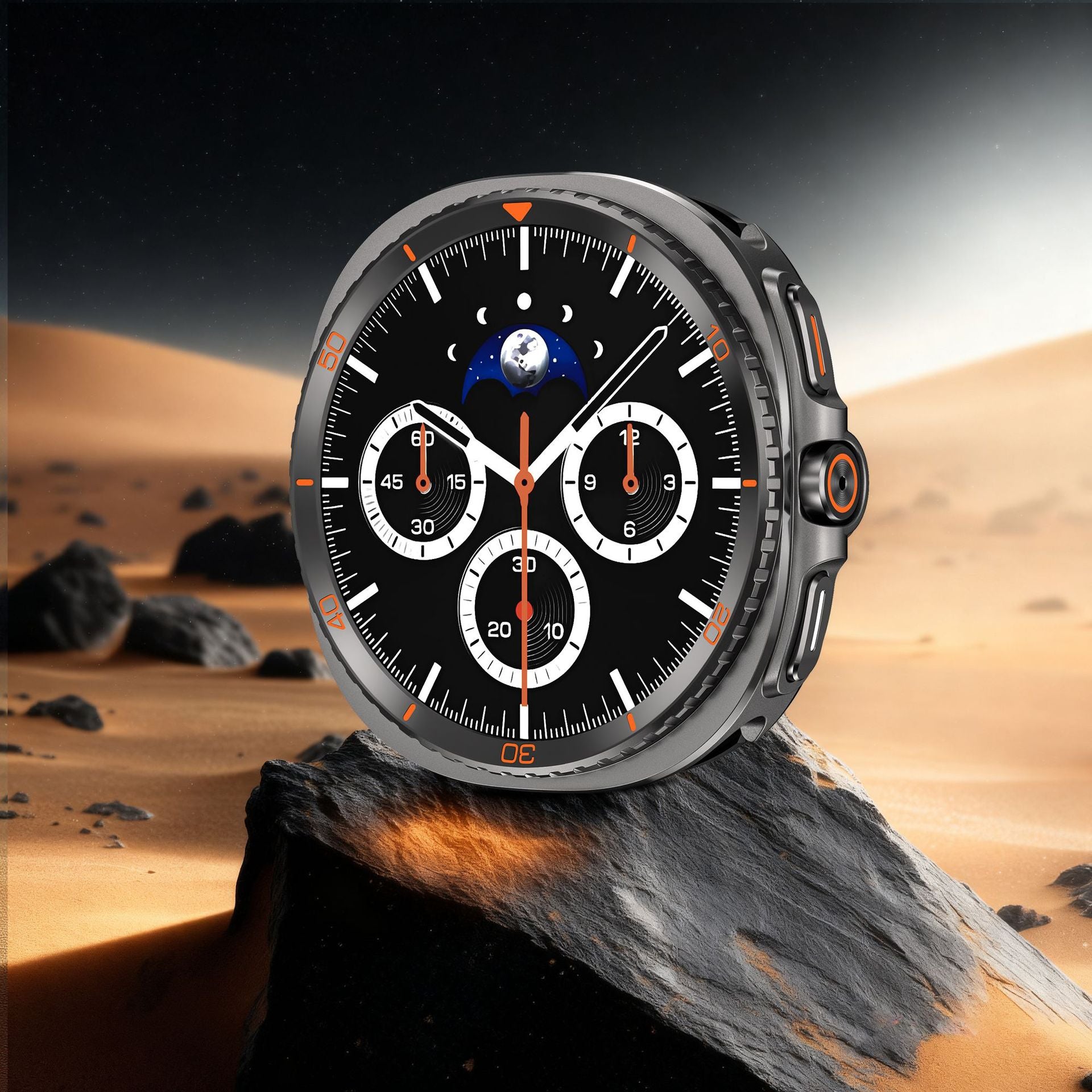 Full Edge Scratch-Proof Metal 360°Protective Cover for Samsung Galaxy Watch Ultra