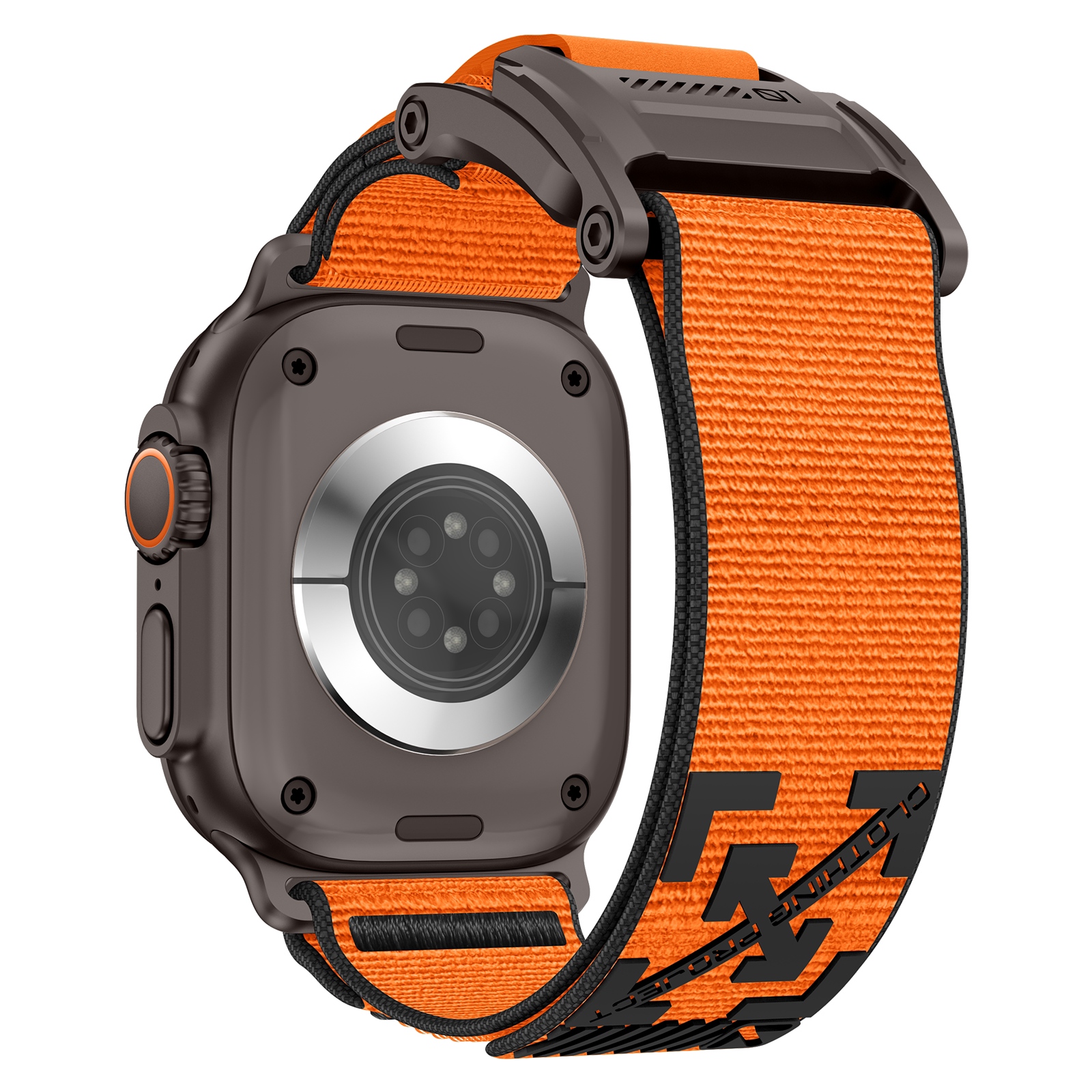 Heavy Duty Cyberpunk Nylon Magnetic Sport Band for Apple Watch
